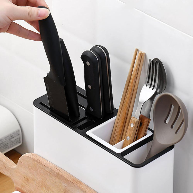Tableware Storage Holders Kitchen Knife Plastic Storages Racks for Kitchen Convenience Cabinet-0-Rambla Store