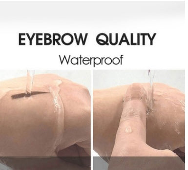 Eyebrow Powder Stamp Tint Stencil Kit Cosmetics Professional Makeup Waterproof Eye Brow Stamp Lift Eyebrow Enhancers Stencil Kit-0-Rambla Store