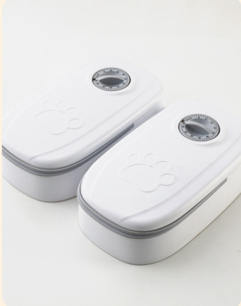 Automatic Pet Feeder Smart Food Dispenser For Cats Dogs Timer Stainless Steel Bowl Auto Dog Cat Pet Feeding Pets Supplies-0-Rambla Store