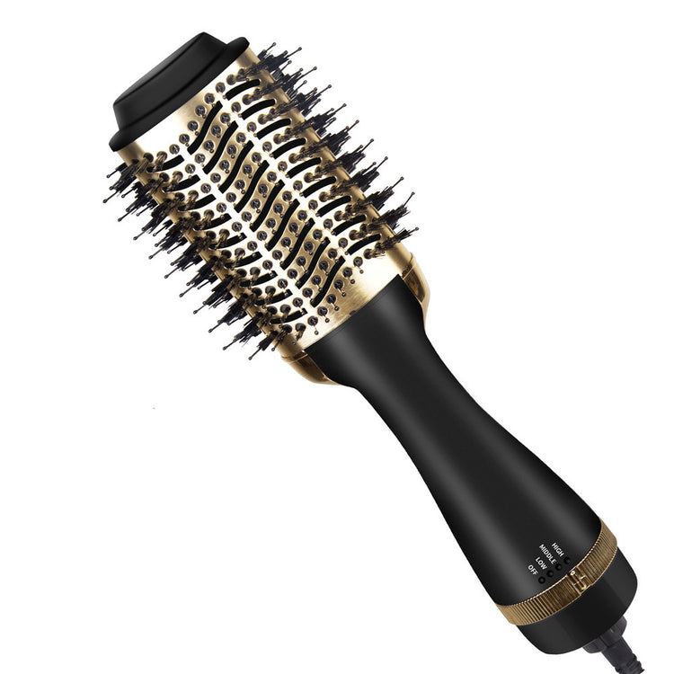 One-Step Electric Hair Dryer Comb Multifunctional Comb Straightener Hair Curling-0-Rambla Store
