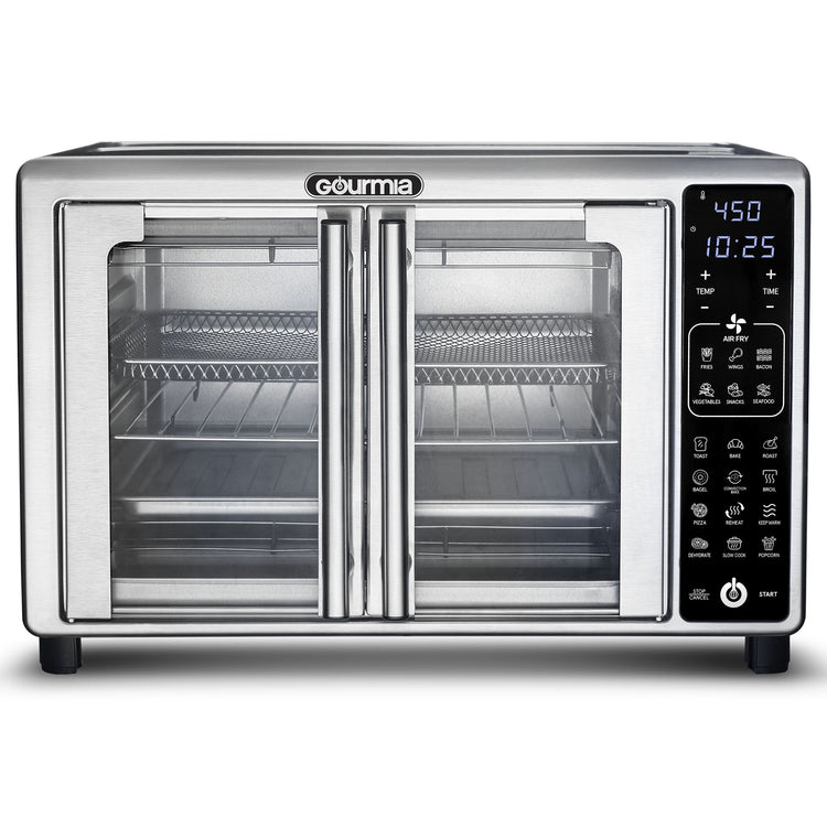 6-Slice Digital Toaster Oven Air Fryer with 19 One-Touch Presets in Stainless Steel--Rambla Store