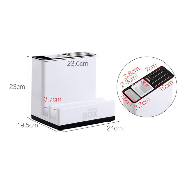 Tableware Storage Holders Kitchen Knife Plastic Storages Racks for Kitchen Convenience Cabinet-0-Rambla Store