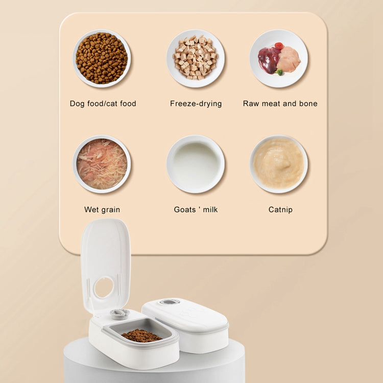 Automatic Pet Feeder Smart Food Dispenser For Cats Dogs Timer Stainless Steel Bowl Auto Dog Cat Pet Feeding Pets Supplies-0-Rambla Store