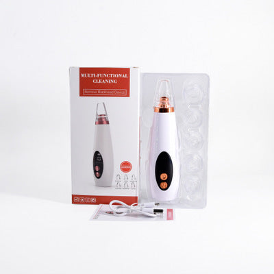 Blackhead Pore Vacuum Cleaner Nose Cleanser Blackheads Remover Blackhead Acne Removal Button Face Suction Beauty Skin Care Tool-0-Rambla Store