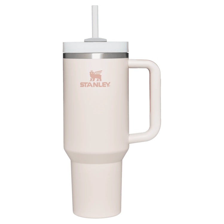 Quencher H2.0 Flowstate 40 oz Stainless Steel Tumbler in Rose Quartz--Rambla Store