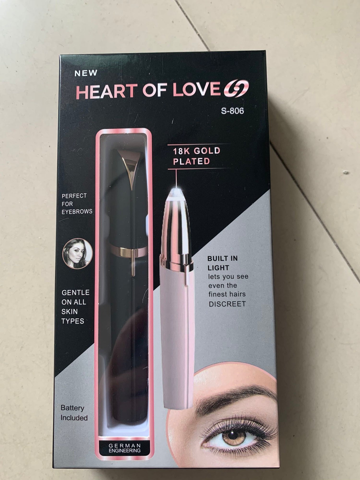 Flawlessly Brows Electric Eyebrow Remover-0-Rambla Store