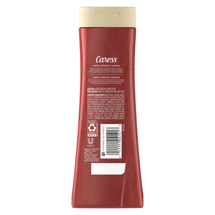 Body Wash for Women, Tahitian Pomegranate & Coconut Shower Gel for Dry Skin 20 Oz.