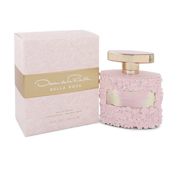 Bella Rosa Eau De Parfum Spray, Perfume for Women, 3.4 Oz--Rambla Store