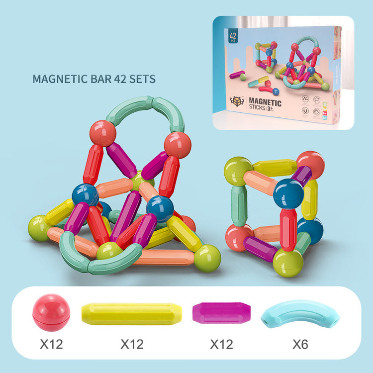 Baby Toys Magnetic Stick Building Blocks Game Magnets Children Set Kids Magnets For Children Magnetic Toy Bricks-0-Rambla Store