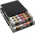 Deco Brothers KT-001-1 K-Cup Holder Drawer, 36 Capacity, Sliding Drawer, Black.