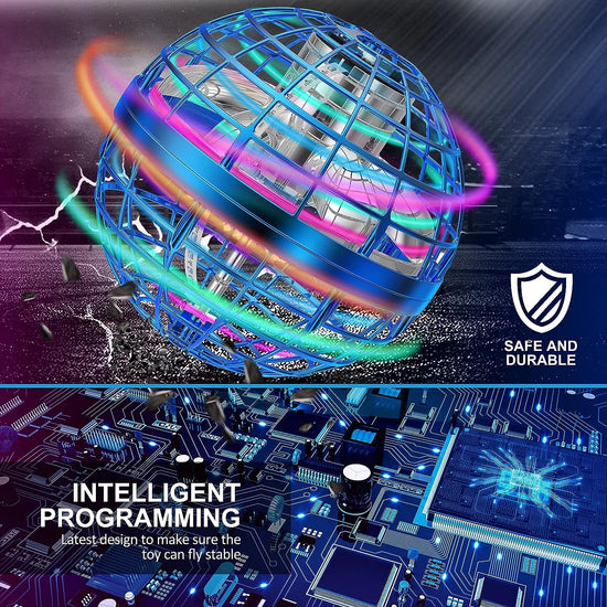 Flying Orb Ball Kids Cool Toys for Boys Girls 6-12 Years 2024 Upgraded Mini Drone--Rambla Store