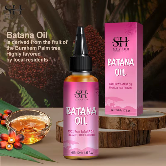 Batana Hair Growth Oil for Black Women 100% Natural Batana Butter for Hair Loss Treatment for Black Men & Women Hair Care
