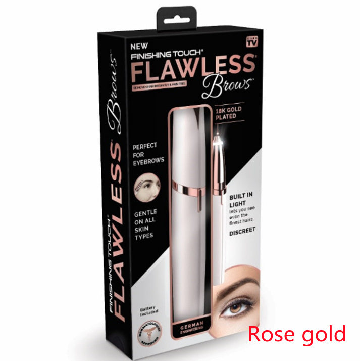 Flawlessly Brows Electric Eyebrow Remover-0-Rambla Store