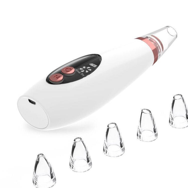Blackhead Pore Vacuum Cleaner Nose Cleanser Blackheads Remover Blackhead Acne Removal Button Face Suction Beauty Skin Care Tool-0-Rambla Store