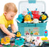 Animal Car Toys for 1 Year Old Boy Gifts: Mini Trucks with Playmat/Storage Box for Toddler Age 1-2, 1St One First Christmas Birthday Gift for Infant Baby 12-18 Months--Rambla Store