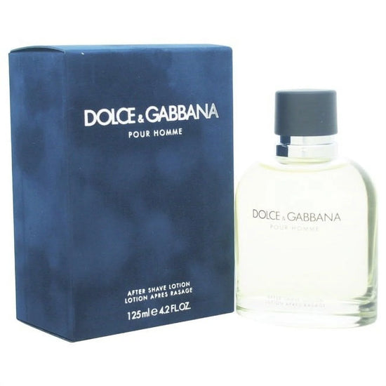 DOLCE & GABBANA pour Homme After Shave Lotion for Men 4.2 Oz.