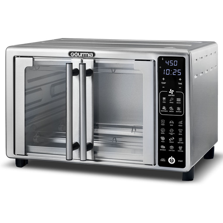 6-Slice Digital Toaster Oven Air Fryer with 19 One-Touch Presets in Stainless Steel--Rambla Store
