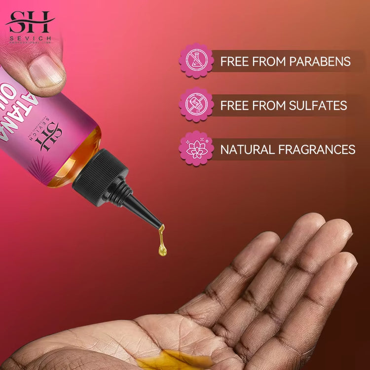 Regrow Hair Naturally: Batana Hair Growth Oil & Anti-Hair Loss Set for Men & Women