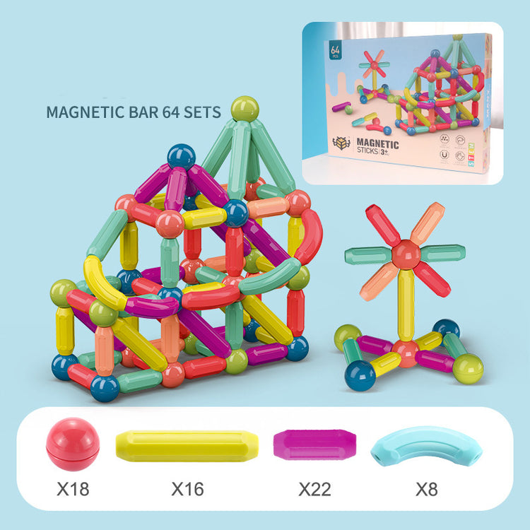 Baby Toys Magnetic Stick Building Blocks Game Magnets Children Set Kids Magnets For Children Magnetic Toy Bricks-0-Rambla Store