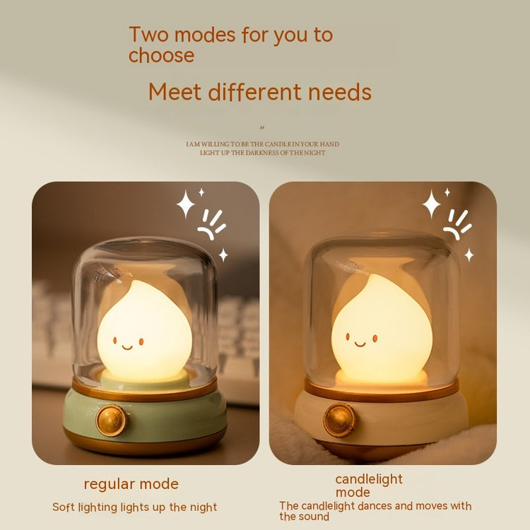 Retro Small Night Lamp Bedroom With Bed Headlights-0-Rambla Store