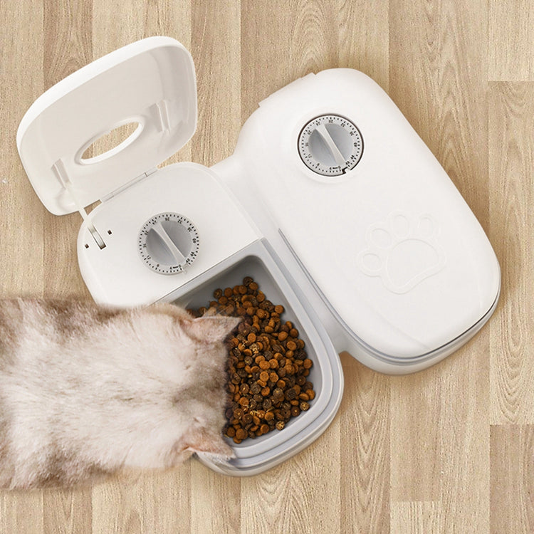 Automatic Pet Feeder Smart Food Dispenser For Cats Dogs Timer Stainless Steel Bowl Auto Dog Cat Pet Feeding Pets Supplies-0-Rambla Store
