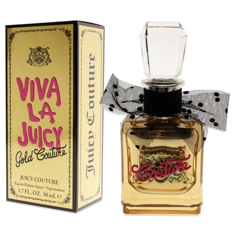 Viva La Juicy Gold Couture for Women by Eau De Parfum Spray 1.7 Oz--Rambla Store