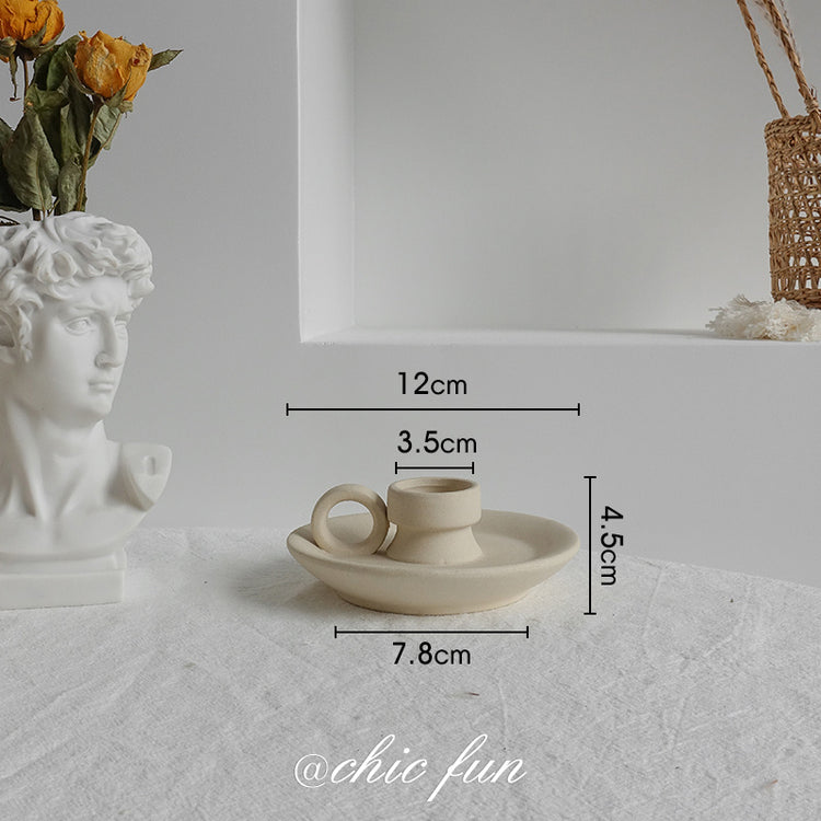 Simplicity Ceramic Vase Dry Flower Arrangement Home Decoration Ornament Living Room Display Art Vases-0-Rambla Store