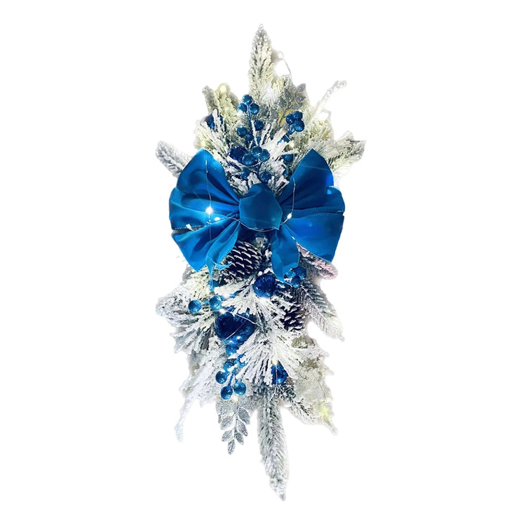 Christmas Wreath Garland - Festive Door Window Decoration--Rambla Store