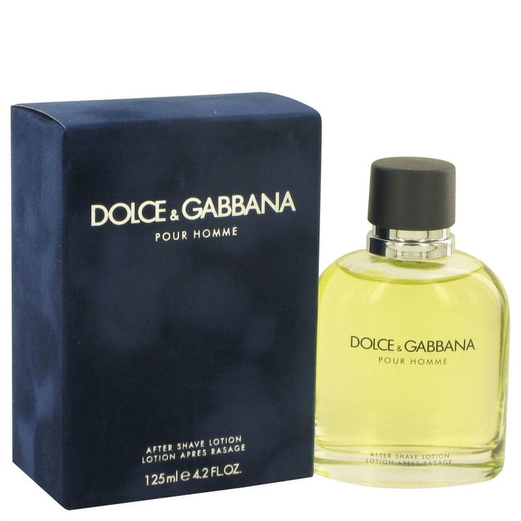 DOLCE & GABBANA pour Homme After Shave Lotion for Men 4.2 Oz.