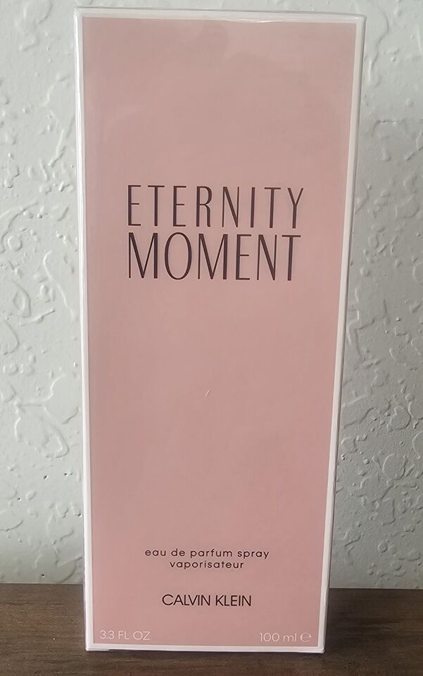 Eternity Moment by Calvin Klein Eau De Parfum Spray 3.3 oz For Women--Rambla Store