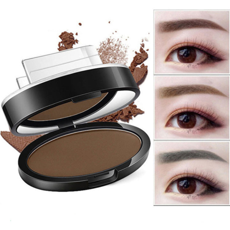 Eyebrow Powder Stamp Tint Stencil Kit Cosmetics Professional Makeup Waterproof Eye Brow Stamp Lift Eyebrow Enhancers Stencil Kit-0-Rambla Store