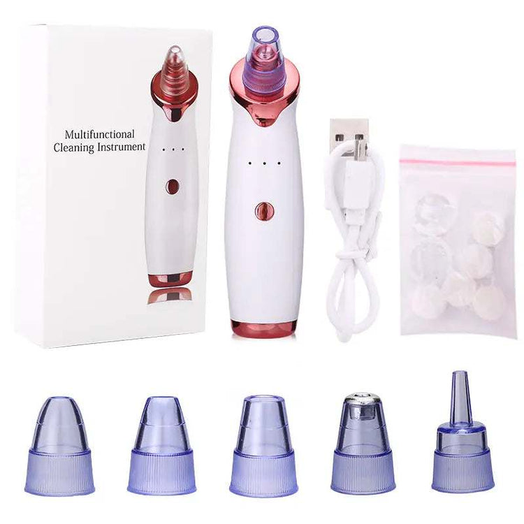 Blackhead Remover Instrument Black Dot Remover Acne Vacuum Suction Face Clean Black Head Pore Cleaning Beauty Skin Care Tool-5-Rambla Store