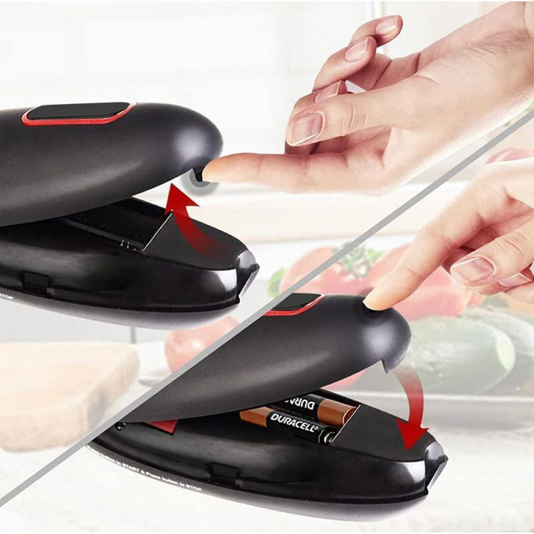 Electric Can Opener Automatic Jar Bottle Can Machine One Touch Portable Kitchen Hand Free Opening Opener Tool Gadgets-0-Rambla Store