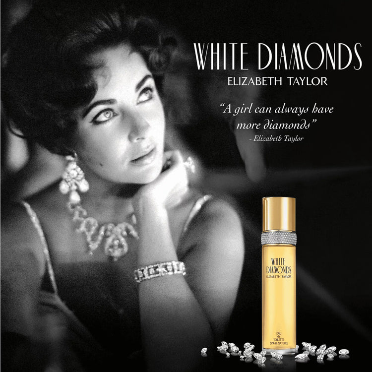 White Diamonds Eau De Toilette, Perfume for Women, 1 Oz--Rambla Store
