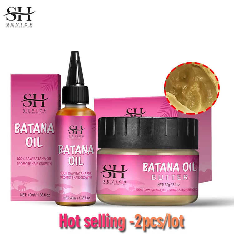 Batana Hair Growth Oil for Black Women 100% Natural Batana Butter for Hair Loss Treatment for Black Men & Women Hair Care