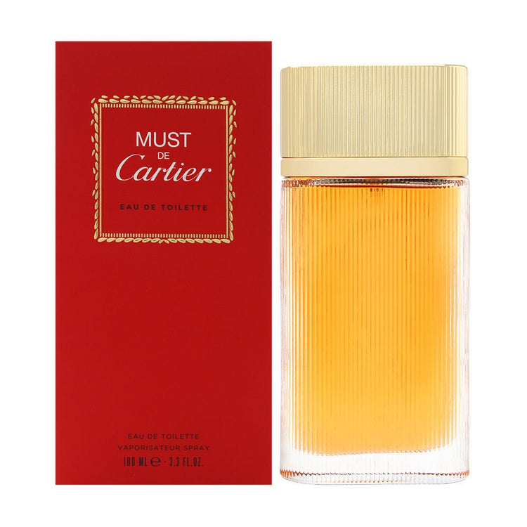 Must De Cartier by Cartier for Women Eau De Toilette Spray 3.3 Oz (May have different packaging)--Rambla Store