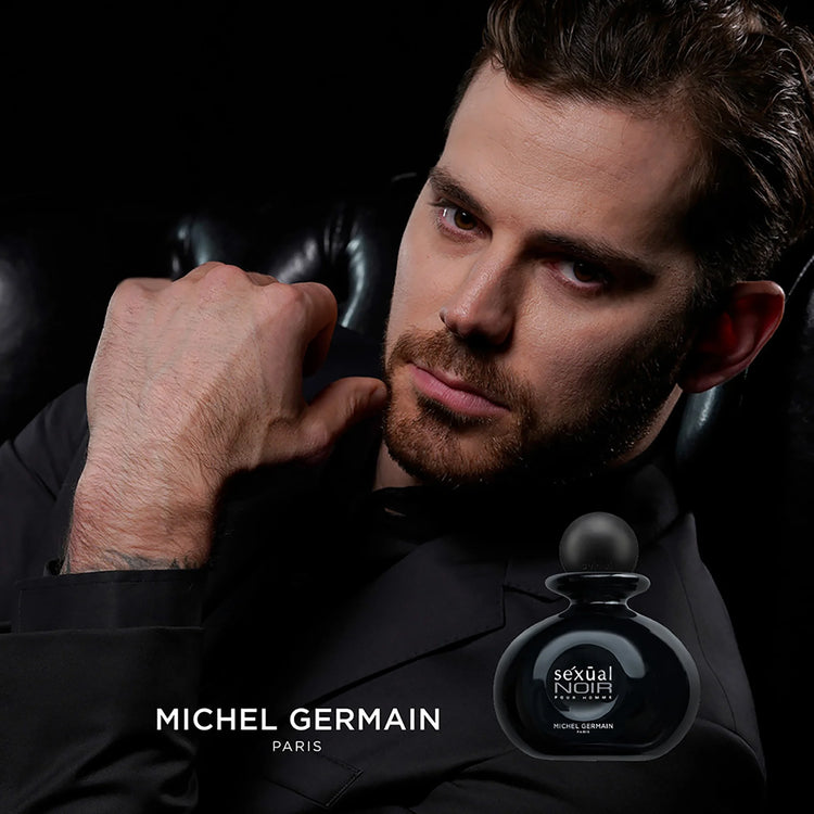 Sexual Noir Pour Homme, Cologne for Men, 4.2 Oz EDT Spray.