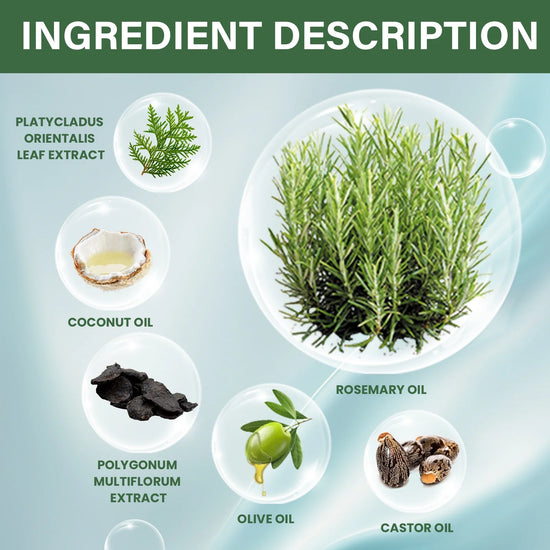 Strengthen Hair with Eelhoe Rosemary Oil Capsules - 30 Day Supply. No Rinse