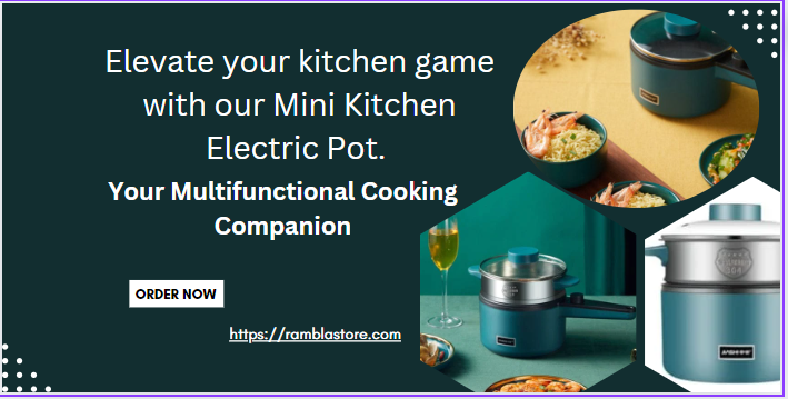 Discover the Ultimate Convenience with the Mini Kitchen Electric Pot: Your Multifunctional Cooking Companion