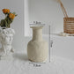 Simplicity Ceramic Vase Dry Flower Arrangement Home Decoration Ornament Living Room Display Art Vases