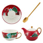 Ins Christmas Ceramic Cup Dish Kitchen Gadgets