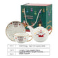 Ins Christmas Ceramic Cup Dish Kitchen Gadgets