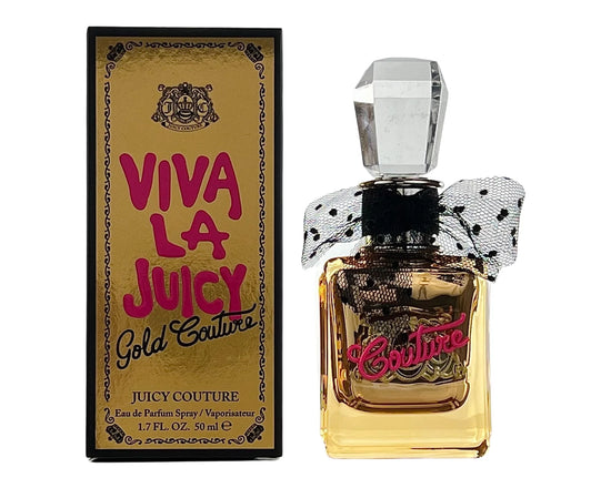 Viva La Juicy Gold Couture for Women by  Eau De Parfum Spray 1.7 Oz--Rambla Store
