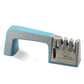 A Four-in-one Family Uses A Sharpener To Sharpen A Kitchen Knife-0-Rambla Store