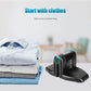 "" Folding Mini Travel Iron,Portable Electric Iron Double Ironing with anti Slip Handle and Non-Stick Soleplate Portable Hand Held Steam Iron for Clothes..