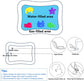 Baby Tummy Time Water Mat, Infant Baby Toy Water Play Mat Inflatable Sensory Babies Valentines Day Easter Gifts for Kids Small Pad Newborn 3 6 9 12 Month Boy Girl Toddler.