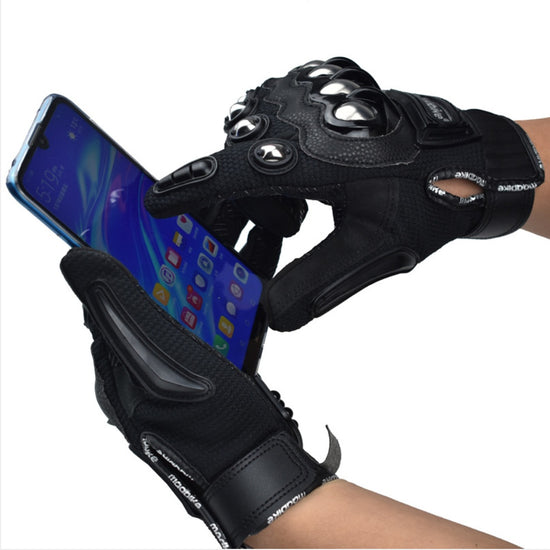 Hot Style Off-Road Motorcycle Riding Gloves Alloy Protective