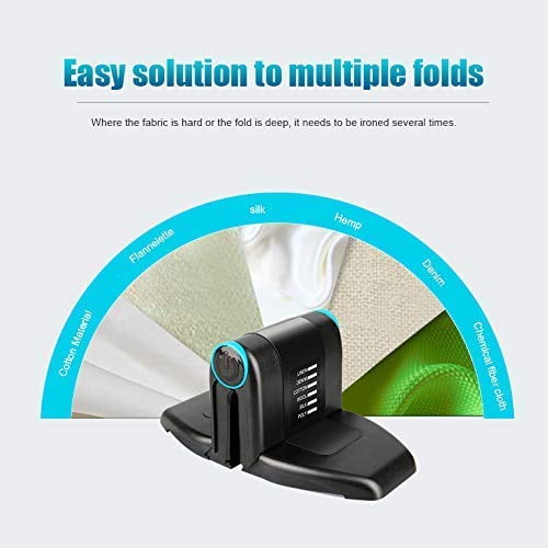 "" Folding Mini Travel Iron,Portable Electric Iron Double Ironing with anti Slip Handle and Non-Stick Soleplate Portable Hand Held Steam Iron for Clothes..