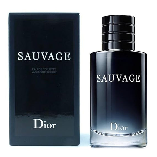 Dior Sauvage Eau de Toilette Spray for Men 3.4 Oz/ 100ml