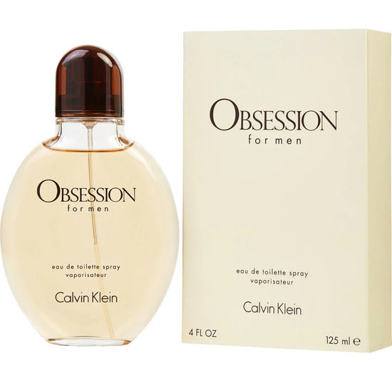 Obsession for Men by Calvin Klein Eau de Toilette Spray 125ml EDT-Long Lasting Fragrance